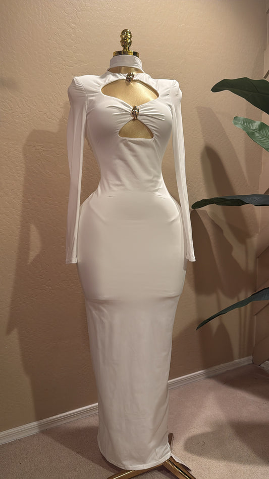 Sexy turtleneck dress